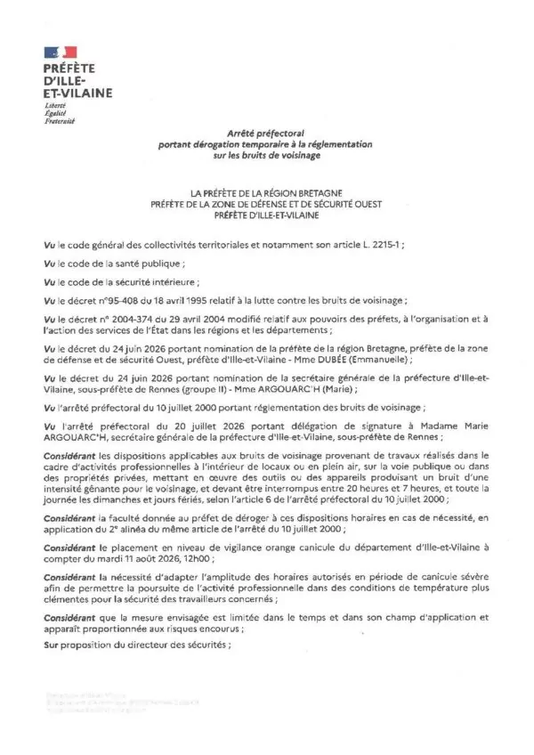 Image du document Arrêté Préfectoral_Bruits de voisinage